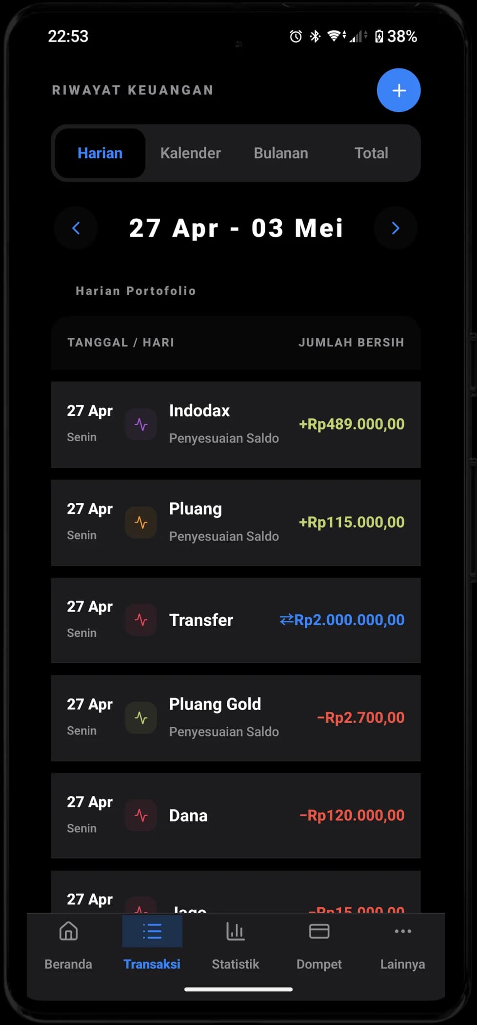 Dompet Tipis mobile screenshot 1